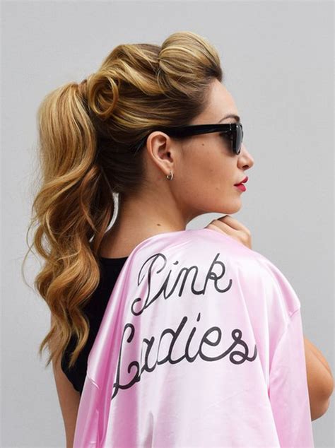 Discover (and save!) your own Pins on Pinterest. . Pink lady hairstyles from grease